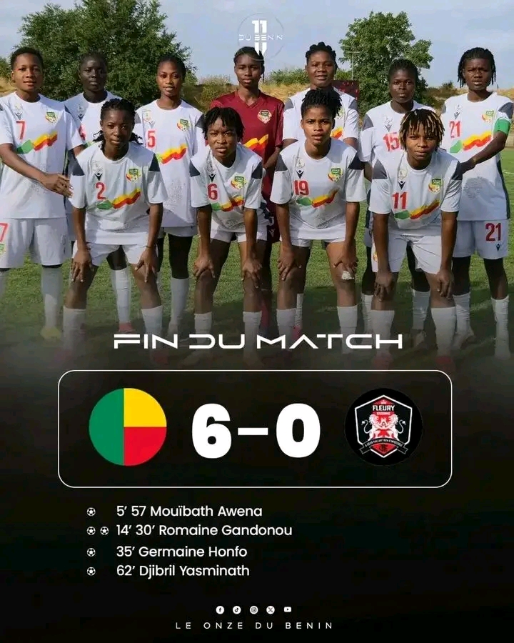 PRÉPARATION DU MONDIAL FÉMININ U20 2026 : LES AMAZONES DU BÉNIN FRAPPENT FORT EN FRANCE