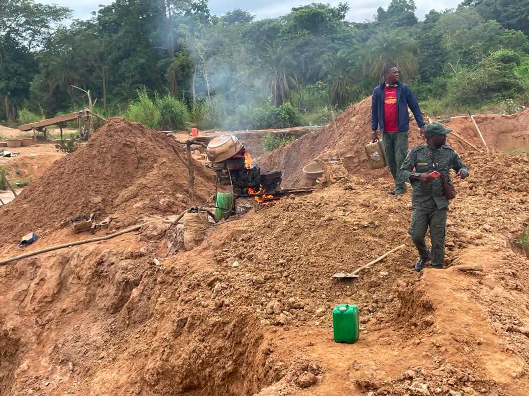 [N’Zi-Moronou ] Lutte contre l’orpaillage illégal: La lutte se poursuit, la riposte s’intensifie
