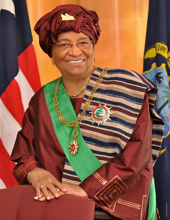 Hellen Jhonson sirleaf reçue en audience par Diomaye Faye
