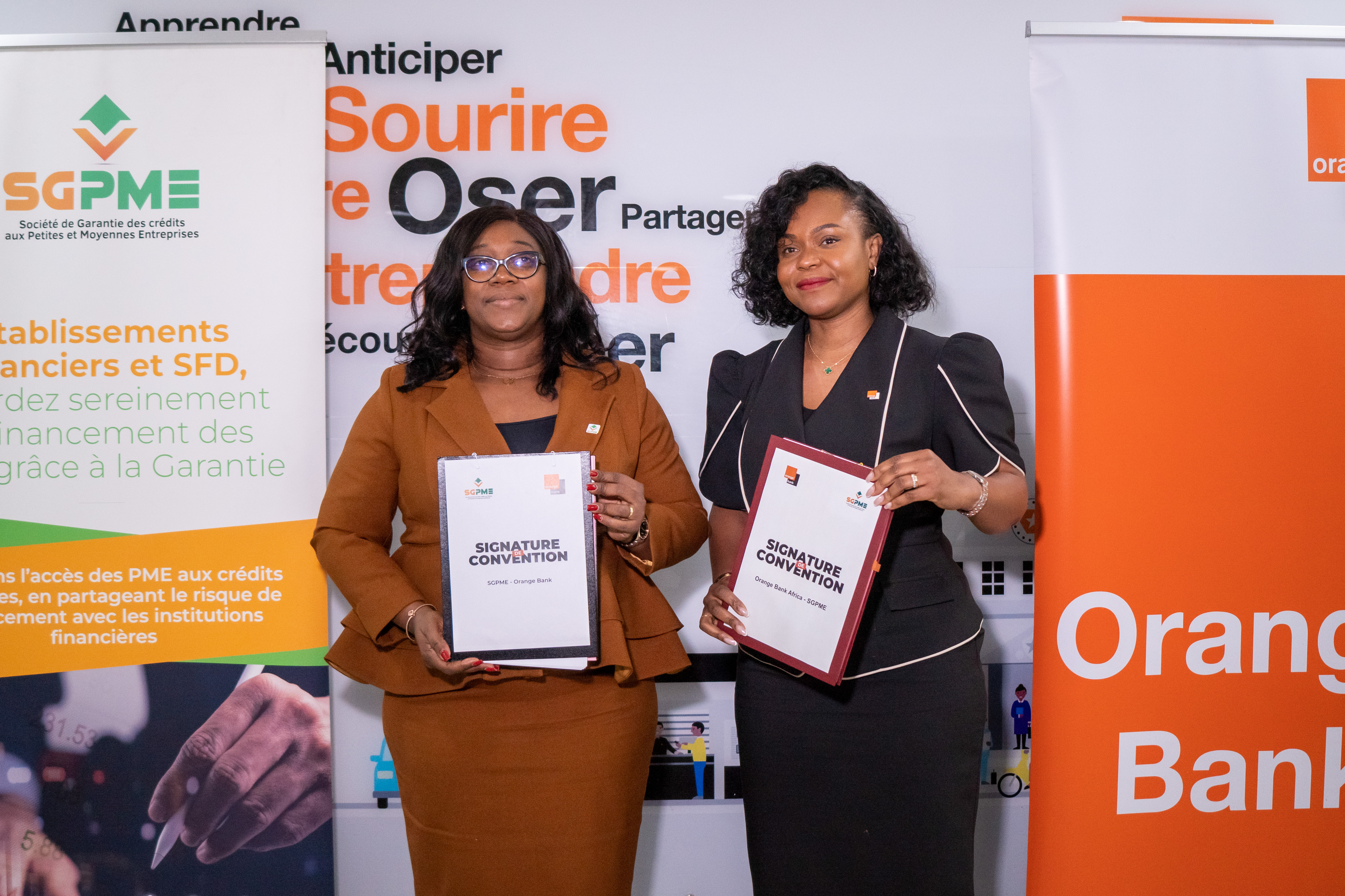Financement des MPME ivoiriennes : Orange Bank Africa et la SGPME concluent deux accords