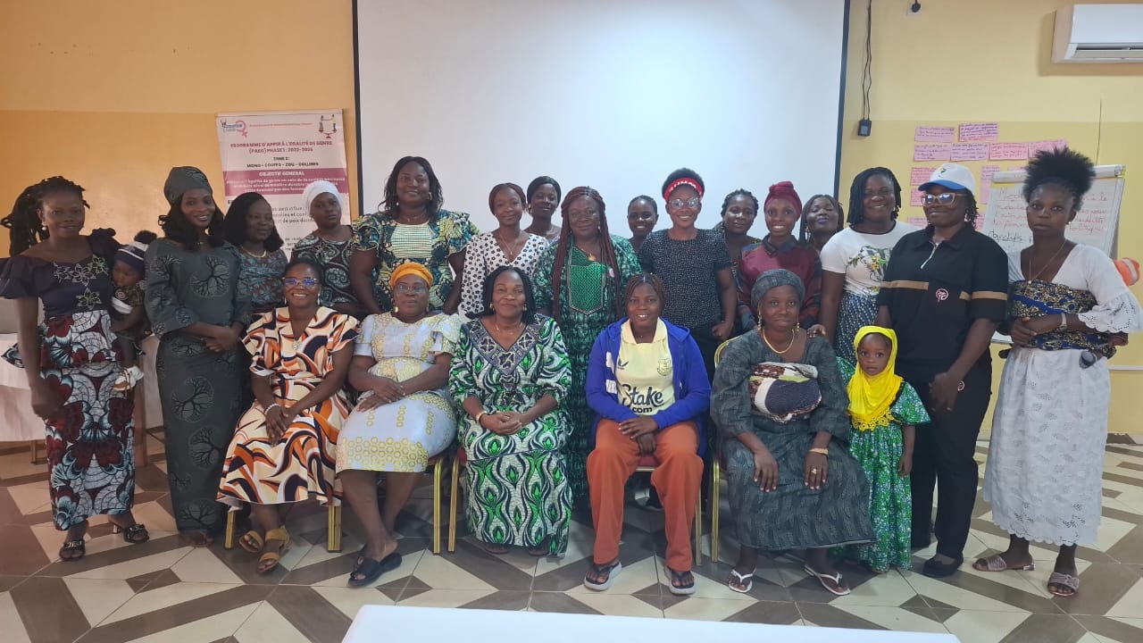 Leadership féminin au Bénin PAEG 1 pour l'autonomisation des femmes