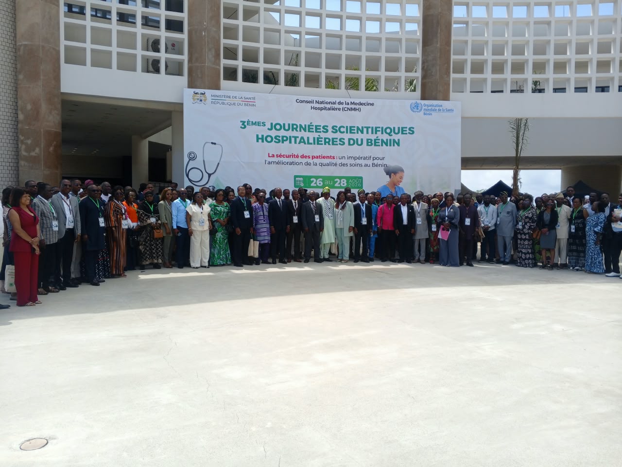 Troisièmes Journées scientifiques hospitalières du Bénin : Les professionnels de santé à la recherche de solutions pour la sécurité des patients
